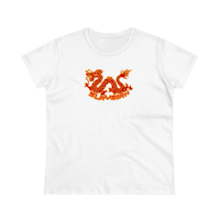 chinese dragon women's short sleeve t-shirt