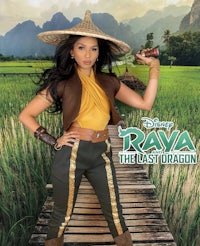 disney's rava the last dragon poster